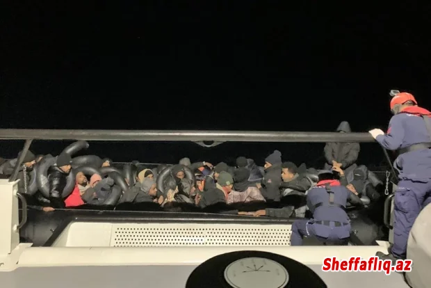 Türkiyə sahillərində 62 qanunsuz miqrant saxlanılıb