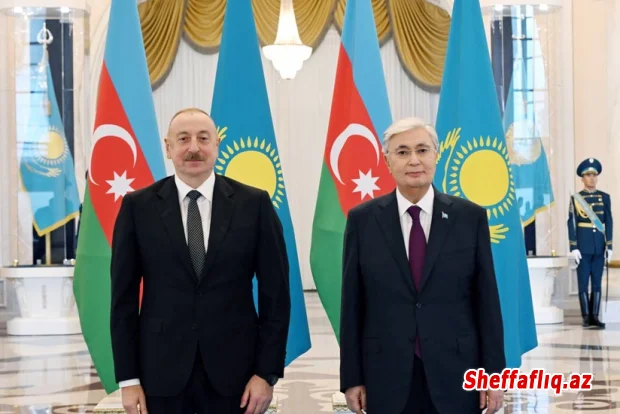 Kasım-Jomart Tokayev İlham Əliyevi təbrik edib