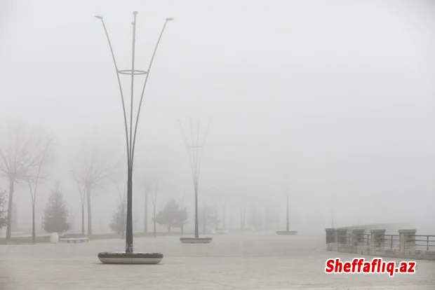 Bəzi ərazilərdə dumanlı hava müşahidə olunur