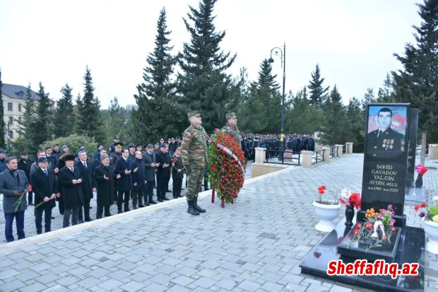 20 Yanvar faciəsinin 36-cı ildönümü ilə əlaqədar Şamaxı şəhərində anım mərasimi keçirilib.-FOTO
