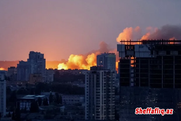 Rusiyanın Kiyev vilayətinə dron hücumu nəticəsində iki nəfər həlak olub