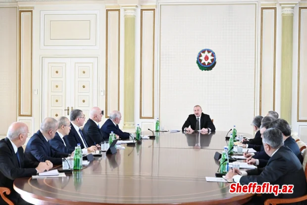 İlham Əliyevin sədrliyi ilə Bakı və Abşeronda su təchizatına dair Dövlət Proqramına həsr olunan müşavirə keçirilib