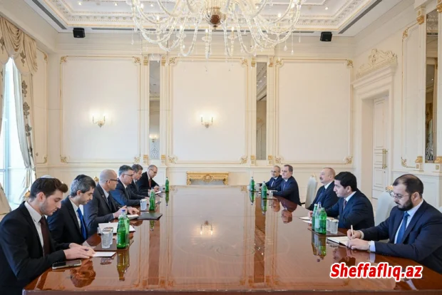 Prezident İlham Əliyev İsrailin XİN başçısını qəbul edib