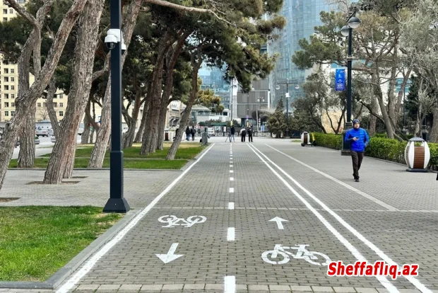 Bakıda piyadalar və mikromobillik istifadəçiləri üçün yeni layihələr icra ediləcək Bakıda piyadalar və mikromobillik istifadəçiləri üçün yeni layihələr icra ediləcək