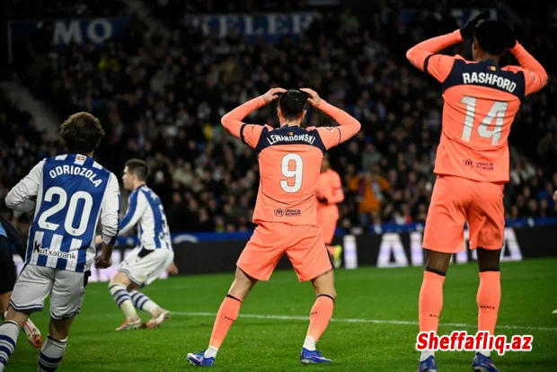 İspaniyanın "Barselona" futbol komandasının ikinci ən uzun qələbə seriyası başa çatıb.