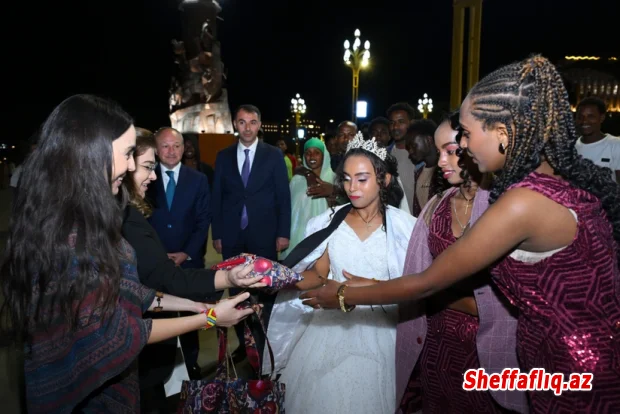 Leyla Əliyeva Əddis-Əbəbədə Adva Zəfər Muzey Kompleksində olub