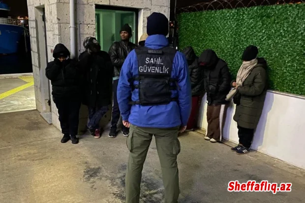 İzmirdə 10 qanunsuz miqrant və üç insan alverçisi saxlanılıb