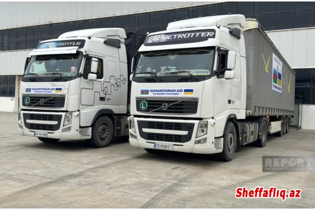 Azərbaycan Ukraynaya növbəti humanitar yardım göndərib