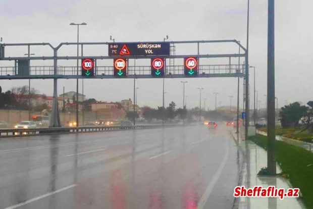 Zığ dairəsi-Hava Limanı yolunda sürət həddi endirilib