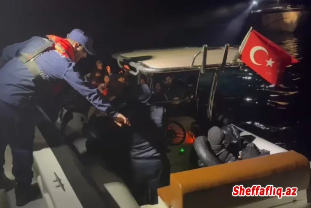 İzmirdə 28 qanunsuz miqrant saxlanılıb