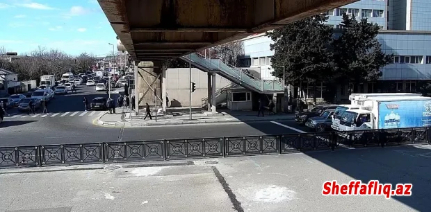 "Şamaxinka"da ilk dəfə svetoforlar istifadəyə verilib