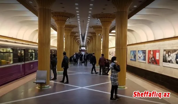 Bakı metrosunda qatarın işıqlandırma blokunda texniki nasazlıq qeydə alınıb