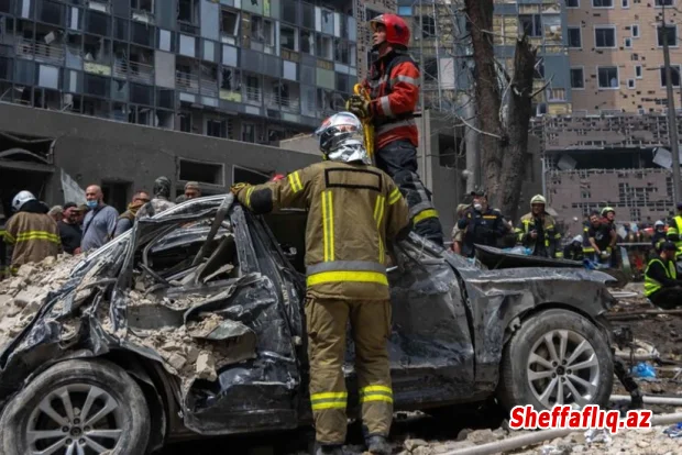 Rusiya Ukrayna regionlarına zərbələr endirib, ölən və yaralananlar var