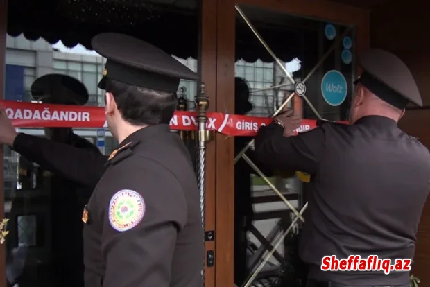 Bakıda yanğın təhlükəli restoranın fəaliyyəti dayandırılıb