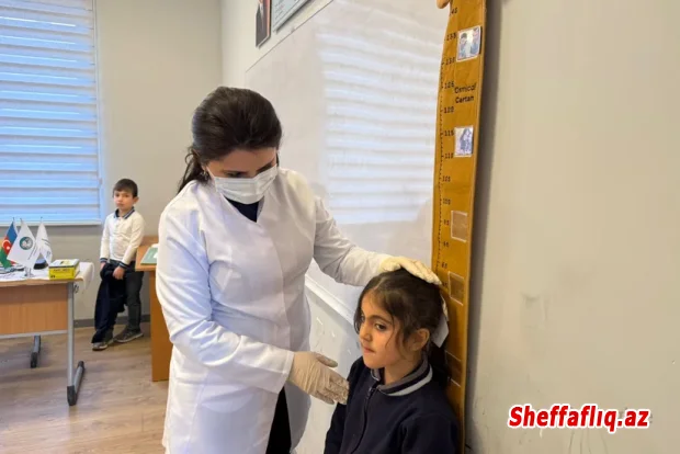 Səhiyyə Nazirliyi Ağdərədə uşaqlar üçün tibbi aksiya keçirib