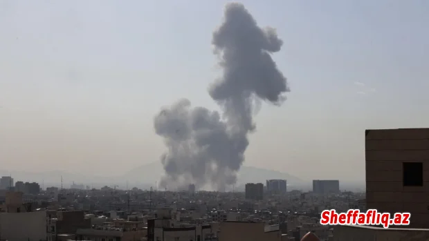 İranın paytaxtı Tehranda güclü partlayış səsləri eşidilir.