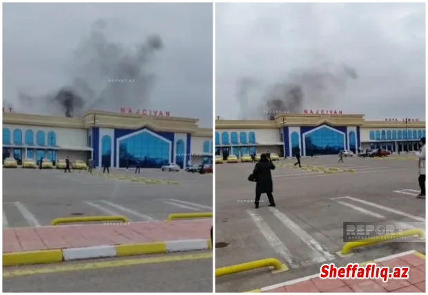 İran Naxçıvan aeroportuna dron hücumu edib