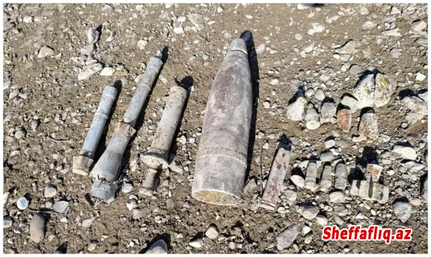 Naxçıvanda hərbi sursatlar aşkar edilib