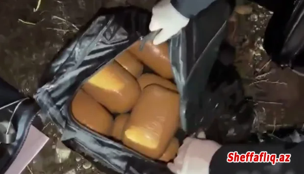 Gəncədə "qara bazar"da qiyməti 1,6 milyon manat olan 27 kq heroin aşkarlanıb