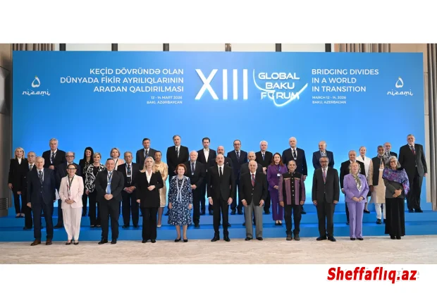 Prezident İlham Əliyev XIII Qlobal Bakı Forumunun açılış mərasimində çıxış edib