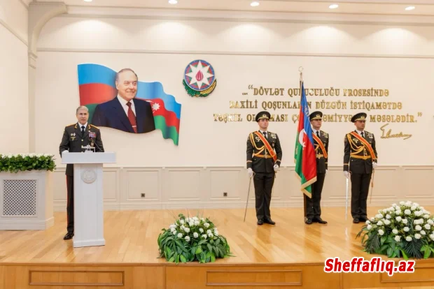 Vilayət Eyvazov: Daxili Qoşunlar qarşıya qoyulmuş tapşırıqları hər zaman layiqincə yerinə yetirir