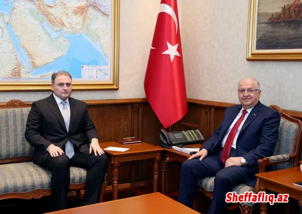 Yaşar Gülər Vüqar Mustafayevi qəbul edib