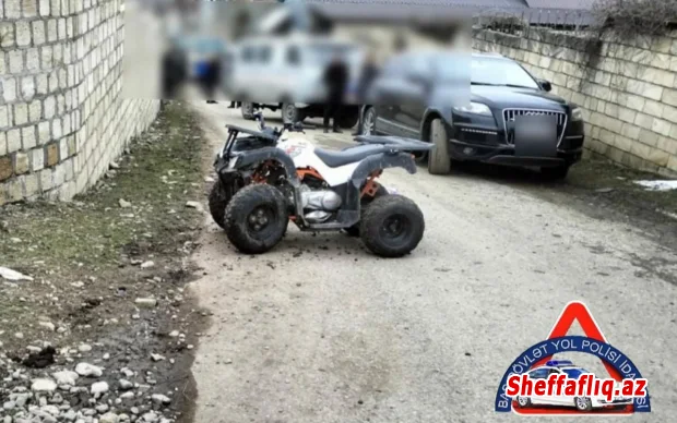 Qubada kvadrisikl qəzaya uğrayıb, ölən var