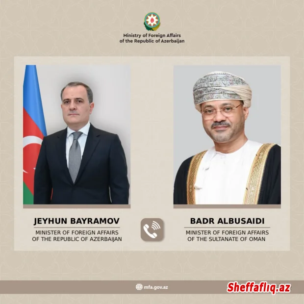 Azərbaycan və Omanın XİN rəhbərləri bölgədəki son hərbi eskalasiyadan narahatlıqlarını ifadə ediblər