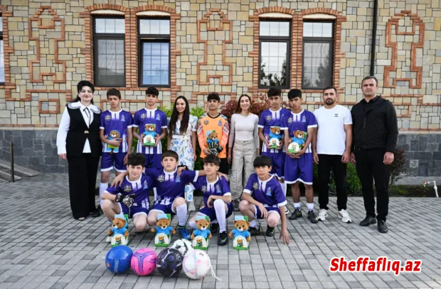 Leyla Əliyeva və Arzu Əliyeva Şəkidə uşaq evi sosial xidmət müəssisəsində olublar