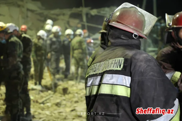 Bakıxanov qəsəbəsində yaşayış evi çöküb, xəsarət alan var