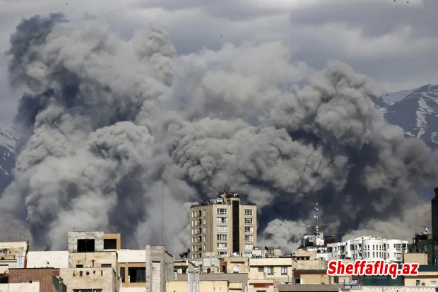 İranın Xarq adasında partlayışlar baş verib İranın Xarq adasında partlayışlar baş verib