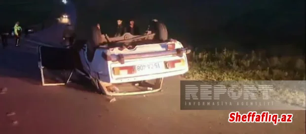 Cəlilabadda yol qəzası olub, xəsarət alanlar var