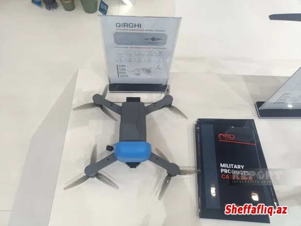 Azərbaycanın zərbə dronları Türkiyədə "SAHA 2026" sərgisində nümayiş olunur