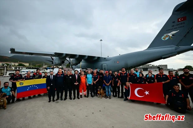 Türkiyə güclü zəlzələdən sonra Venesuelaya xilasedici qrup göndərib
