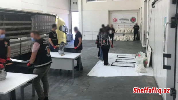 Türkiyənin Gömrük Mühafizə Xidməti 65 milyon dollarlıq narkotik maddə müsadirə edib Türkiyənin Gömrük Mühafizə Xidməti 65 milyon dollarlıq narkotik maddə müsadirə edib
