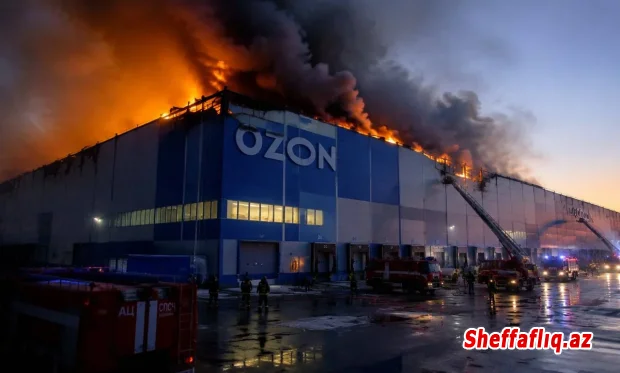 Rostov yaxınlığında "Ozon"un iki logistika mərkəzi PUA zərbələri səbəbindən işini dayandırıb