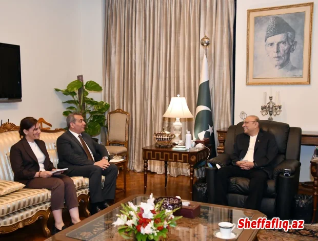 Pakistan prezidenti Azərbaycanla strateji tərəfdaşlığın möhkəmləndiyini bildirib Pakistan prezidenti Azərbaycanla strateji tərəfdaşlığın möhkəmləndiyini bildirib