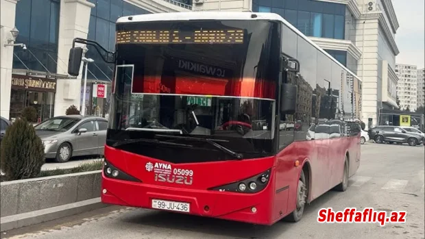 Bakıdakı 78 nömrəli marşrutun hərəkət sxemi müvəqqəti dəyişdirilib Bakıdakı 78 nömrəli marşrutun hərəkət sxemi müvəqqəti dəyişdirilib