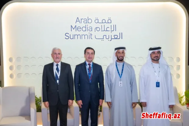 Hikmət Hacıyev Ərəb Media Forumunda iştirak edib Hikmət Hacıyev Ərəb Media Forumunda iştirak edib