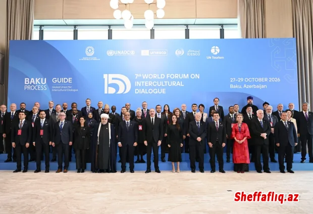 İlham Əliyev VII Ümumdünya Mədəniyyətlərarası Dialoq Forumunun açılışında çıxış edib İlham Əliyev VII Ümumdünya Mədəniyyətlərarası Dialoq Forumunun açılışında çıxış edib