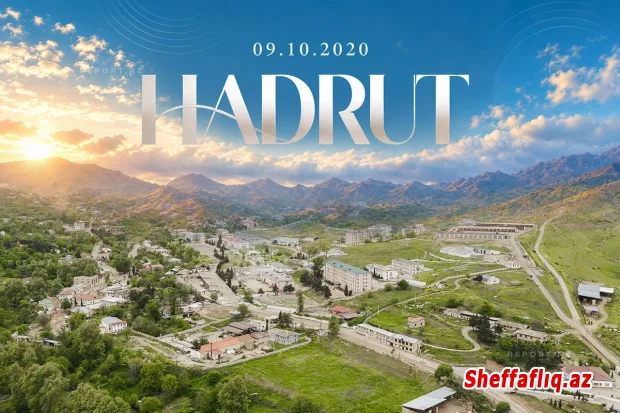Hadrutun işğaldan azad olunmasından 6 il ötür Hadrutun işğaldan azad olunmasından 6 il ötür